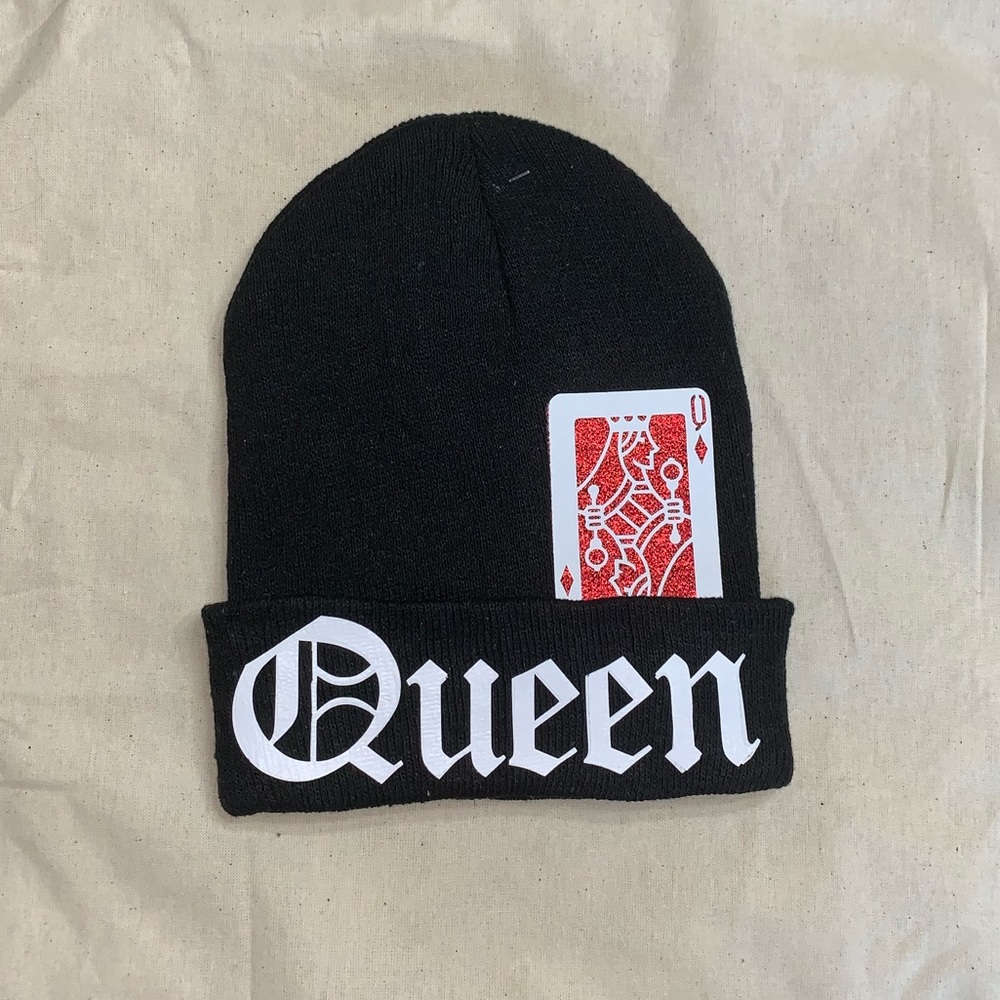 👑QUEEN beanie